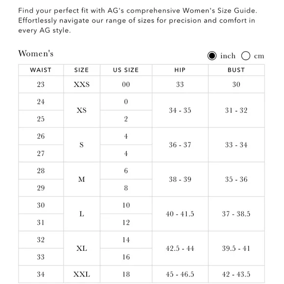 AG MID RISE SKINNY JEANS - BLACK - 👖VERY SOFT - Picture 12 of 13